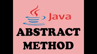 ABSTRACT METHOD IN JAVA PROGRAMMING URDU HINDI