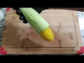 No Shucking Silk-Free - Easy Microwave Corn on the Cob