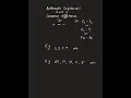 Arithmetic sequences and the recurrence relation further maths yr 11
