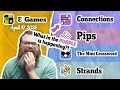 NYT Connections Pips Mini Crossword and Strands April 17 2026
