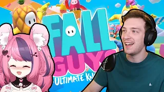 Ironmouse & Connor in a Fall Guys Tournament (Twitch Rivals)