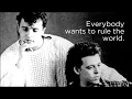 Lagu Tears for Fears - Everybody Wants to Rule the World (1985) - Lyrics