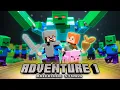 Download Lagu Minecraft Adventure - Finding Golden Apple: Zombie Attack - LEGO Minecraft Animation
