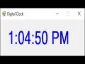 C Tutorial - Digital Clock with 2 Lines of Code FoxLearn