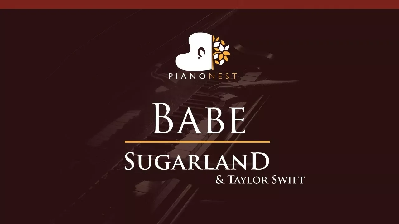 Sugarland - Babe ft. Taylor Swift - HIGHER Key (Piano Karaoke / Sing Along)