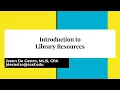 ENGL 1A Smith - Introduction to the CCSF Library