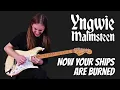 Lagu Yngwie Malmsteen | Now Your Ships Are Burned | guitar solo cover [hq/fhd]