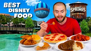 I Tried The 10 Best Rated Disney Springs Restaurants ($1000 Challenge)