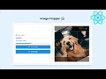 ReactJs Image Cropper - Rotator Web Application
