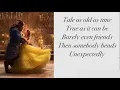 Beauty and The Beast - john Legend & ariana grande (Lyrics)