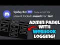 Updated Admin Panel With Webhook Logging Roblox Studio