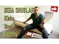 IKEA SNIGLAR Kids Bed frame assembly
