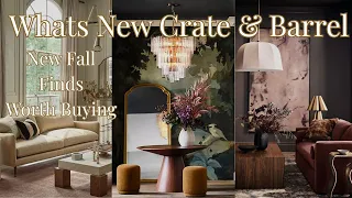 NEW CRATE AND BARREL FINDS Home Decor That Actually Looks Good