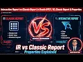 Interactive Report vs Classic Report in Oracle APEX Properties Classic Report Interactive Report
