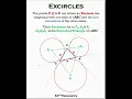 Lagu 21. Excircle Radii: #maths #geometry #geometry #mathematics #math