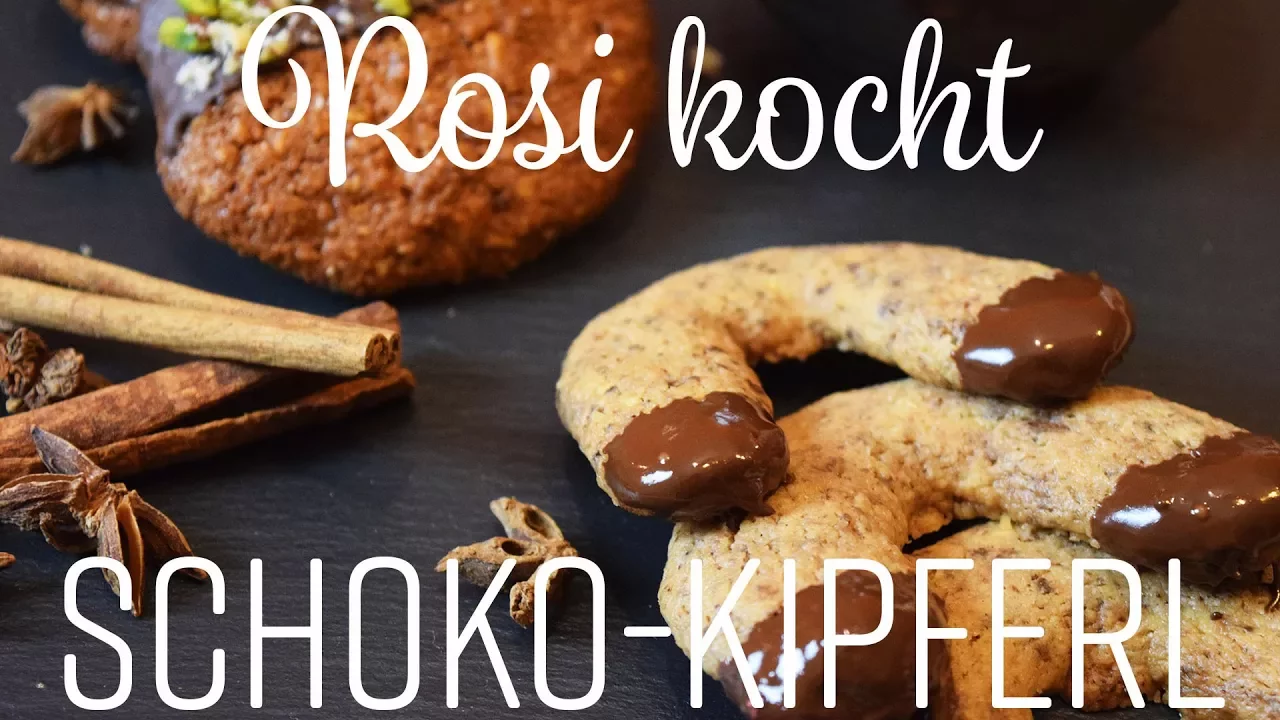 Wunderbar zarte Vanillekipferl mit Mandeln und Haselnüssen. 
