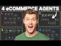 I Built 4 AI eCommerce Agents Making 10K Month n8n Templates