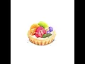 Fruit Tart Speed Paint Short Clip