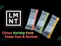 Lagu LMNT Citrus Salt ┃ Taste Test \u0026 Review ┃ Keto Low Carb Electrolyte Drink Mix