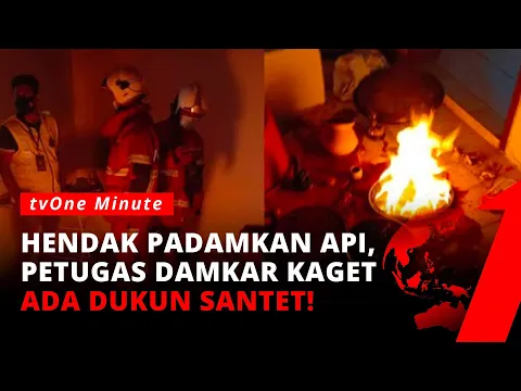 Dikira Kebakaran, Petugas Damkar Temukan Dukun Tengah Beraksi
