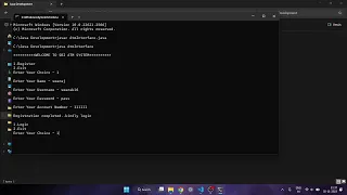 Oasis Infobyte Internship Task-3 Java Development Atm Interface