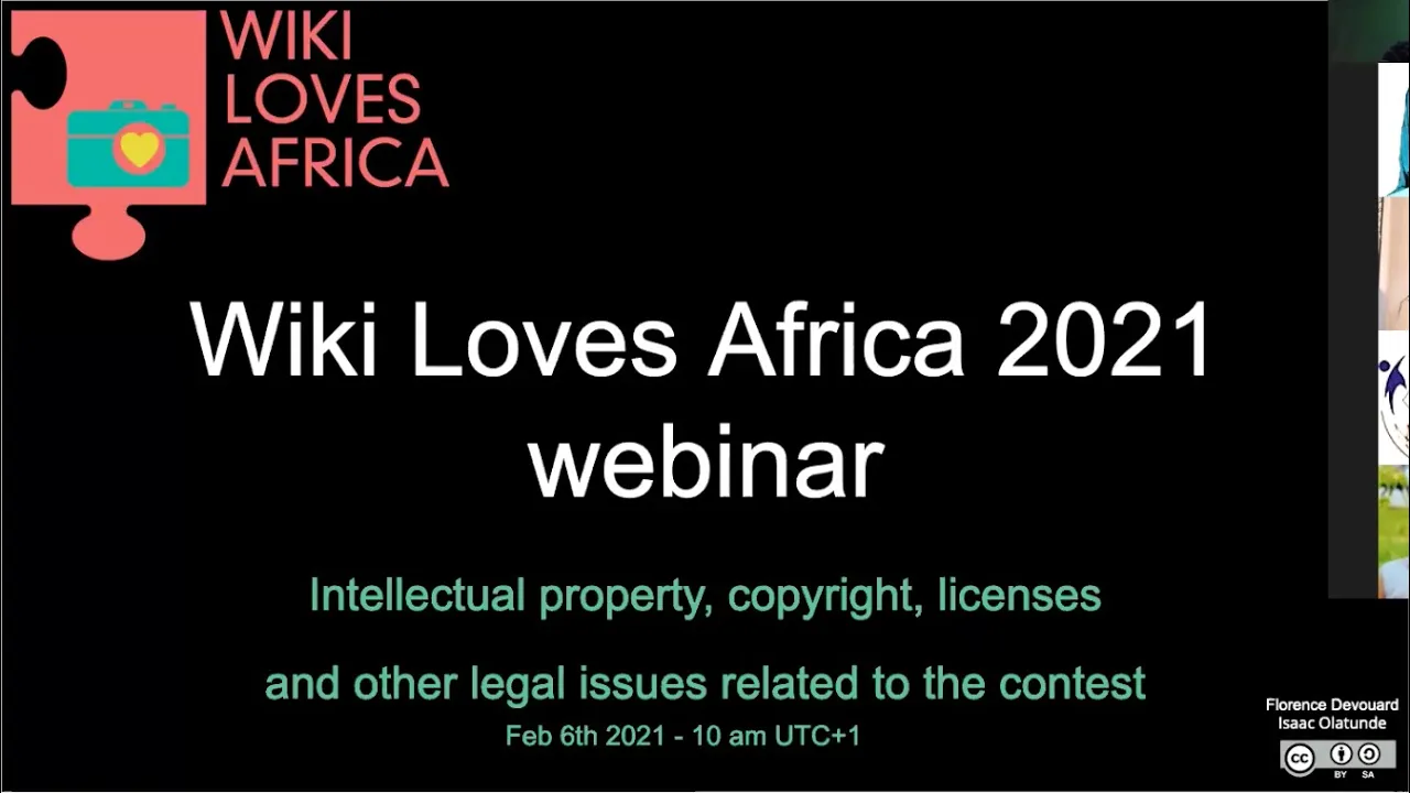 #WikiLoveAfrica 2021 : How IP, copyright, and licenses work on Wikipedia and Wikimedia Commons