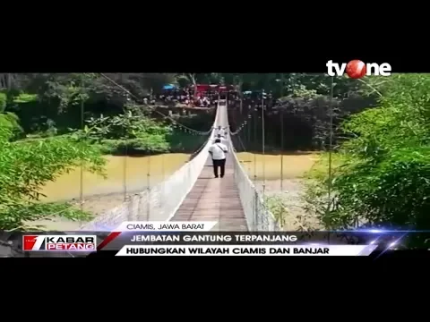 Bakrie Amanah Resmikan Jembatan Gantung Terpanjang di Jawa Barat | tvOne