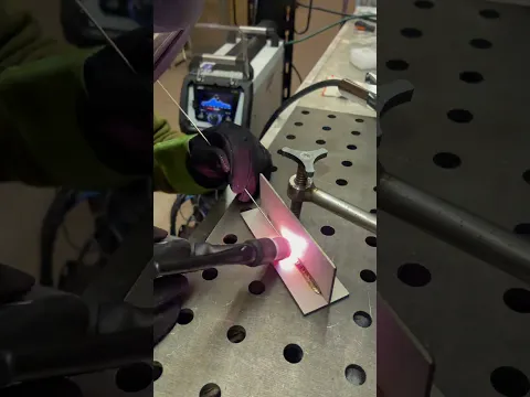 Сварка нержавеющей стали аппаратом ПТК HANKER MULTIWAVE TIG 500 P ACDC LCD H90