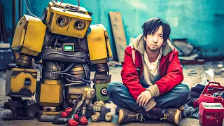 شاب فقير جدا ملهوش مكان يعيش في بيشوف روبوت بالصدفه بيغير حياته 180 