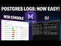 Branch Logs read your Postgres logs in the console and CLI
