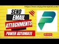 How to Send Email with Attachment in Power Automate Power Automate Send Multiple Email Attachments