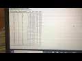 Autocorrelation test