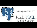 full text search - PostgreSQL tutorial