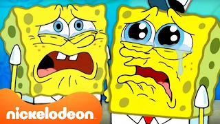SpongeBob Most EMOTIONAL Moments SpongeBob SquarePants Nickelodeon UK