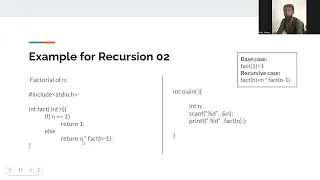 Recursive Function explained in Bangla I C Programming