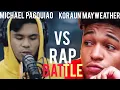 Pacquiao vs Mayweather RAP BATTLE Michael bars vs King Koraun