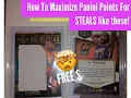 PANINI POINTS ARE AWESOME SHOULD YOU USE YOUR PANINI POINTS HOW TO USE PANINI POINTS - PANINI