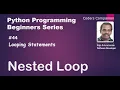 Python Looping Statements - Nested loop