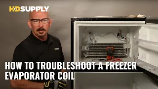 How to Troubleshoot a Freezer Evaporator Coil Supply