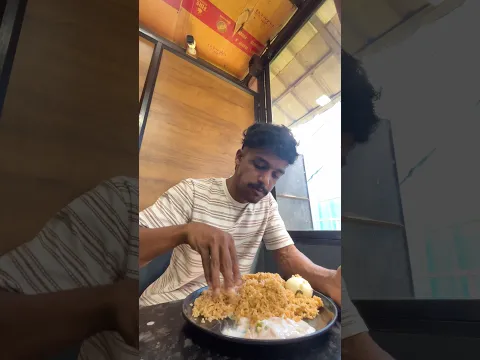 24 മണിക്കൂറും ബിരിയാണി മാത്രം കഴിച്ച് ജീവിക്കാം🍛😂#shorts