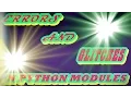 HOW TO SOLVE PYTHON MODULE ERRORS