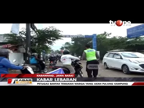 Tanpa Ampun, Petugas di Check Point Karawang Paksa Ratusan Kendaraan Putar Balik | tvOne