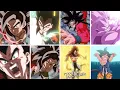 ALL ANIMATIONS 11TH ANNIVERSARY TAG SSJ4 VEGETA SSJ4 GOKU DBZ Dokkan Battle