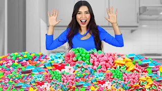 خلطت كل انواع الحلويات في العالم مع بعض 