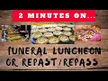 What is a Luncheon or - Just Give Me 2 Minutes