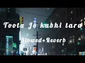 Download Lagu Toota Jo kabhi Tara - | Slowed + Reverb | Lyrics | Use Headphones 🎧🎧