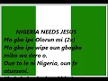 FUNMI ARAGBAIYE ....MO GBO IPE WITH LYRICS