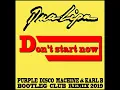 Download Lagu Dua Lipa - Don't Start Now ( Purple Disco Machine \u0026 Karl B Funky Bootleg Remix )