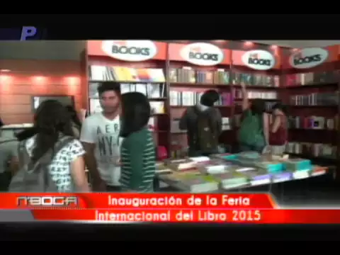 Inauguración de la feria internacional del Libro 2015