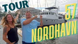 Nordhavn 57  – A Full Boat Tour of Noeta N5728